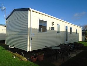 Chalet | Exterior - Pets go Free 3 Bedroom Caravan at Heacham Beach (King's Lynn)
