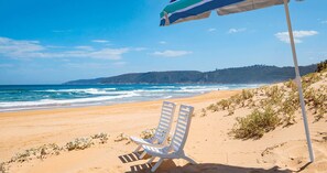 Accommodatie ligt op het strand