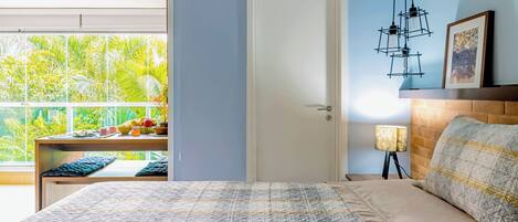 1 sovrum, strykjärn/strykbräda, wi-fi och sängkläder