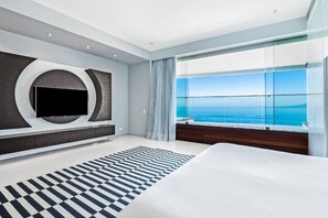 3 bedrooms, iron/ironing board, WiFi, bed sheets - Avalon - 901 | 3BR Condo Ocean View & Private Pool (Puerto Vallarta)