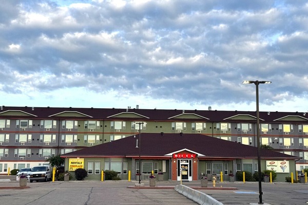 Façade de l’hébergement