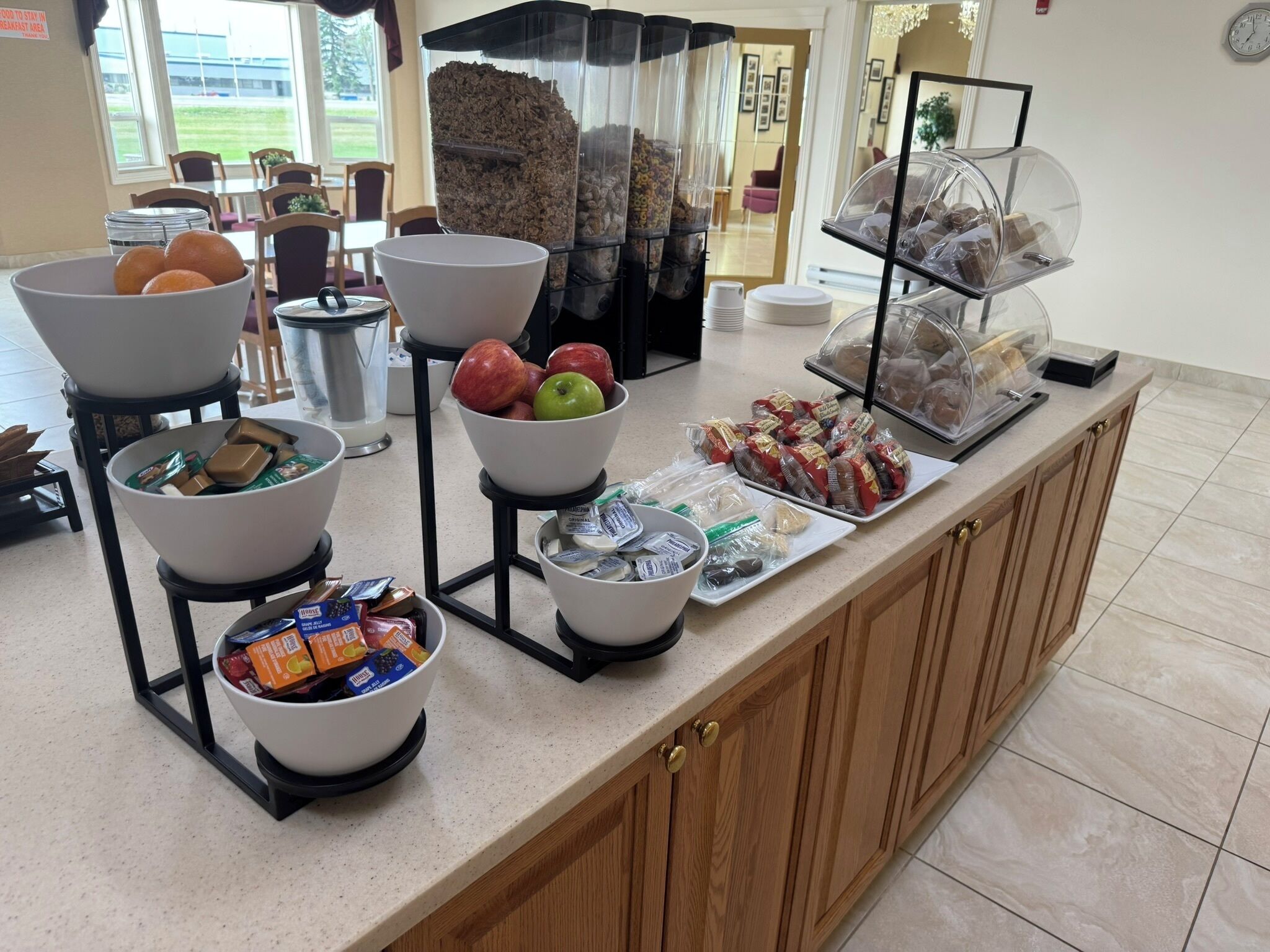 Desayuno buffet incluido todos los días 