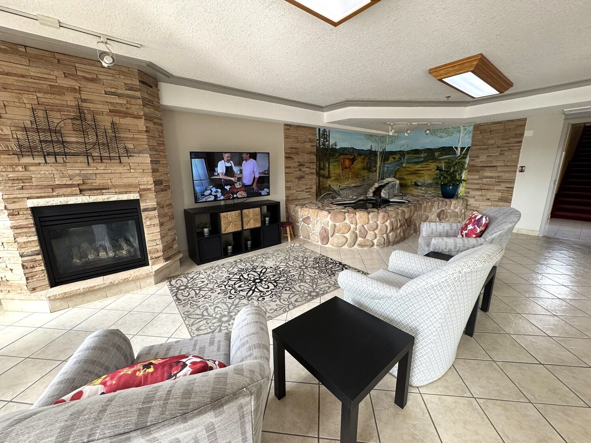 Sitzecke in der Lobby