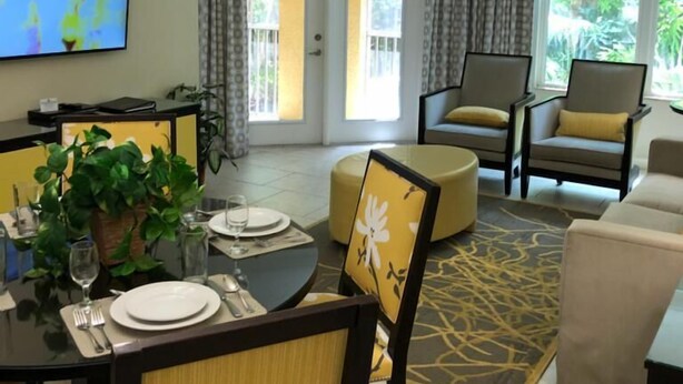 Deluxe Apartment | Living room - Vacation Village at Parkway (Kissimmee)