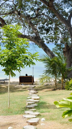 Overnattingsstedets uteområder