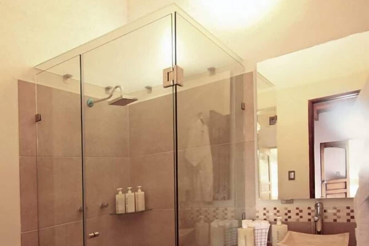 Towels, soap