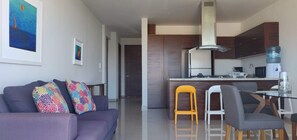 TV - Beautiful new aparment,  great neighborhood, 2 bedrooms, pool, great view! (Puerto Vallarta)