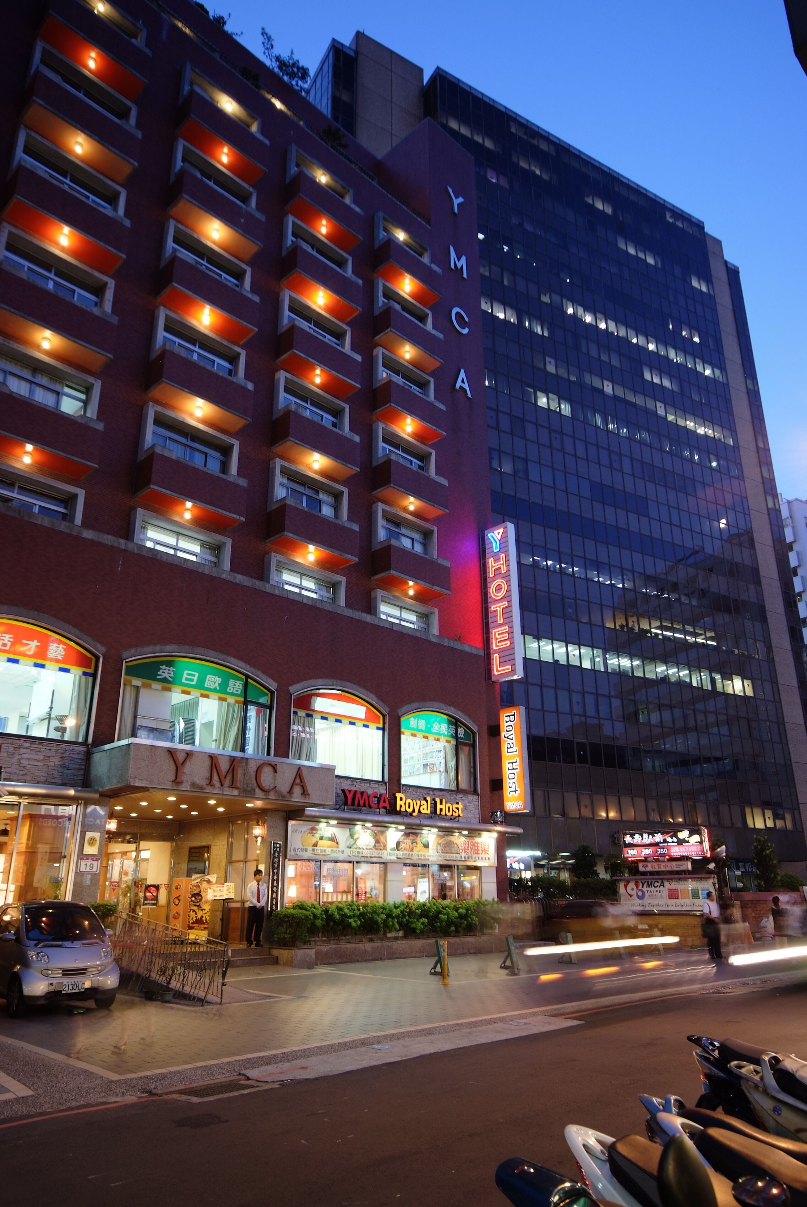 front of property – evening/night