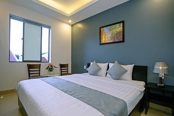 Kahden hengen standard-huone | Työpöytä, ilmainen Wi-Fi