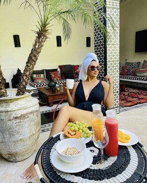 Restauration en plein air