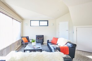 Family Apartment, 3 Bedrooms, Valley View | Living area | Flat-screen TV - Great Ocean Walk Retreat (Glenaire)