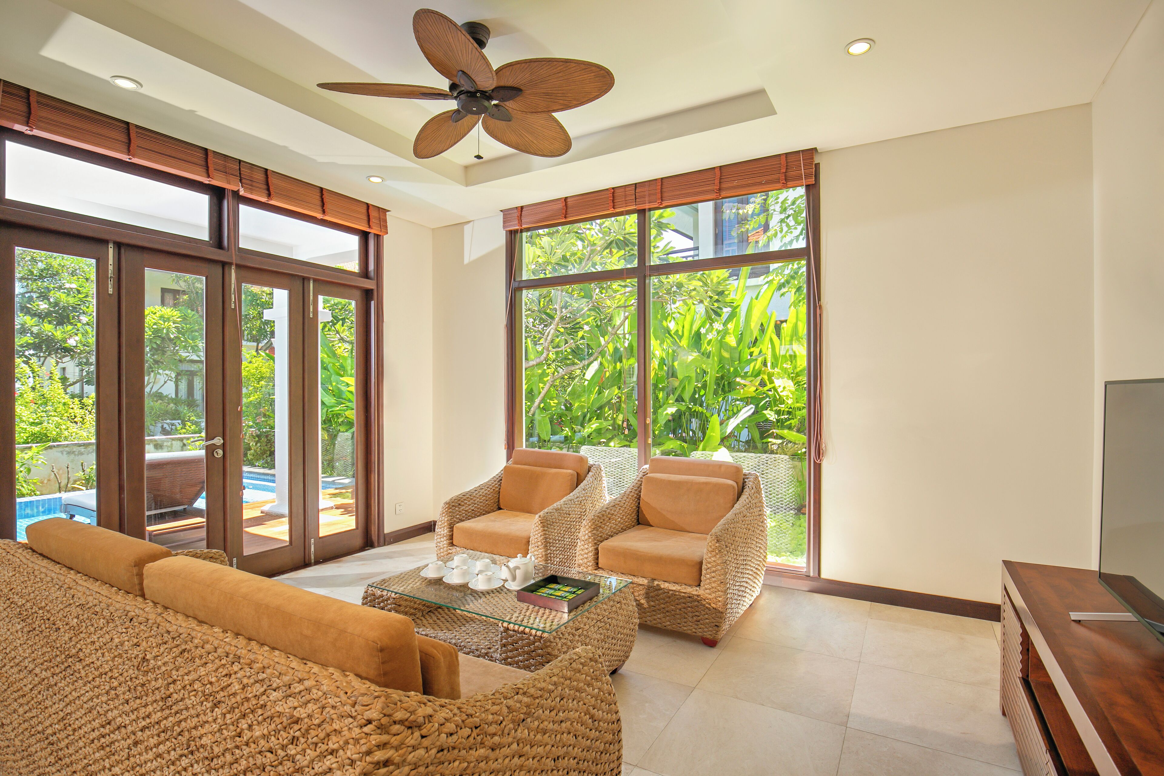 Luxury Villa, 3 Bedrooms | Living area