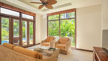 Luxury Villa, 3 Bedrooms | Living area
