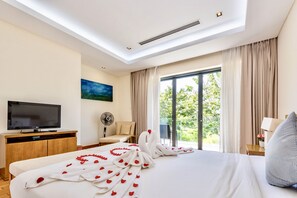 Family Villa, 3 Bedrooms, Golf View | Select Comfort beds, minibar, individually decorated - Ocean Villa Danang Beach (Da Nang)