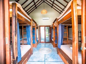 Individually decorated, individually furnished, blackout drapes