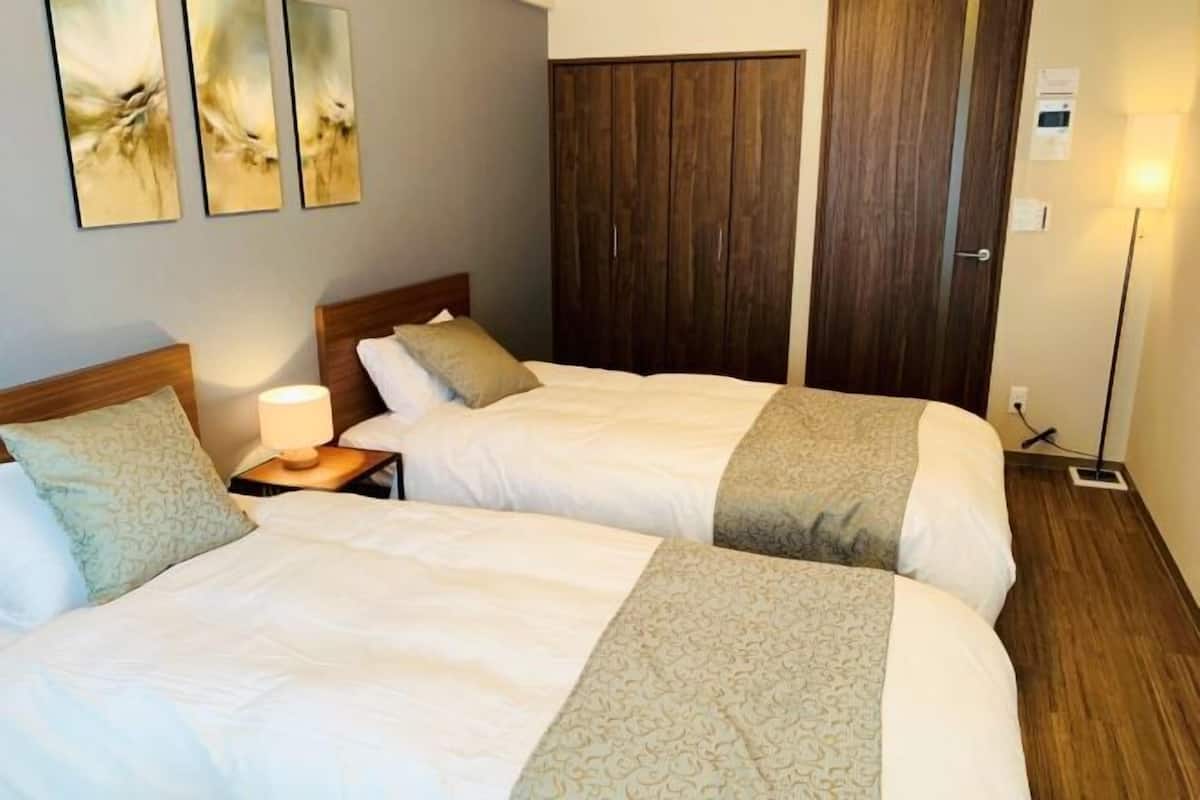 1 bedroom, blackout curtains, iron/ironing board, free WiFi