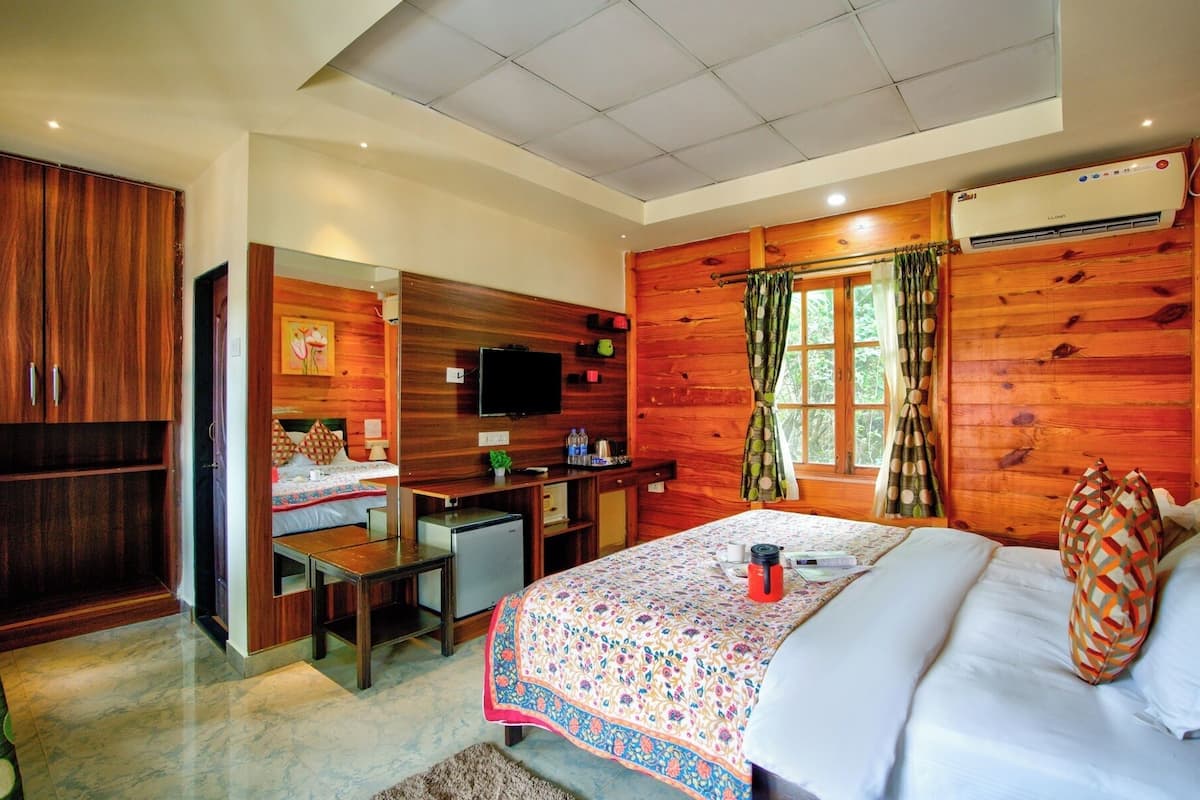 1 kamar tidur dan seprai linen