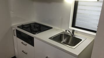 Fridge, microwave