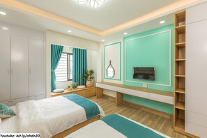 1 chambre, bureau, Wi-Fi