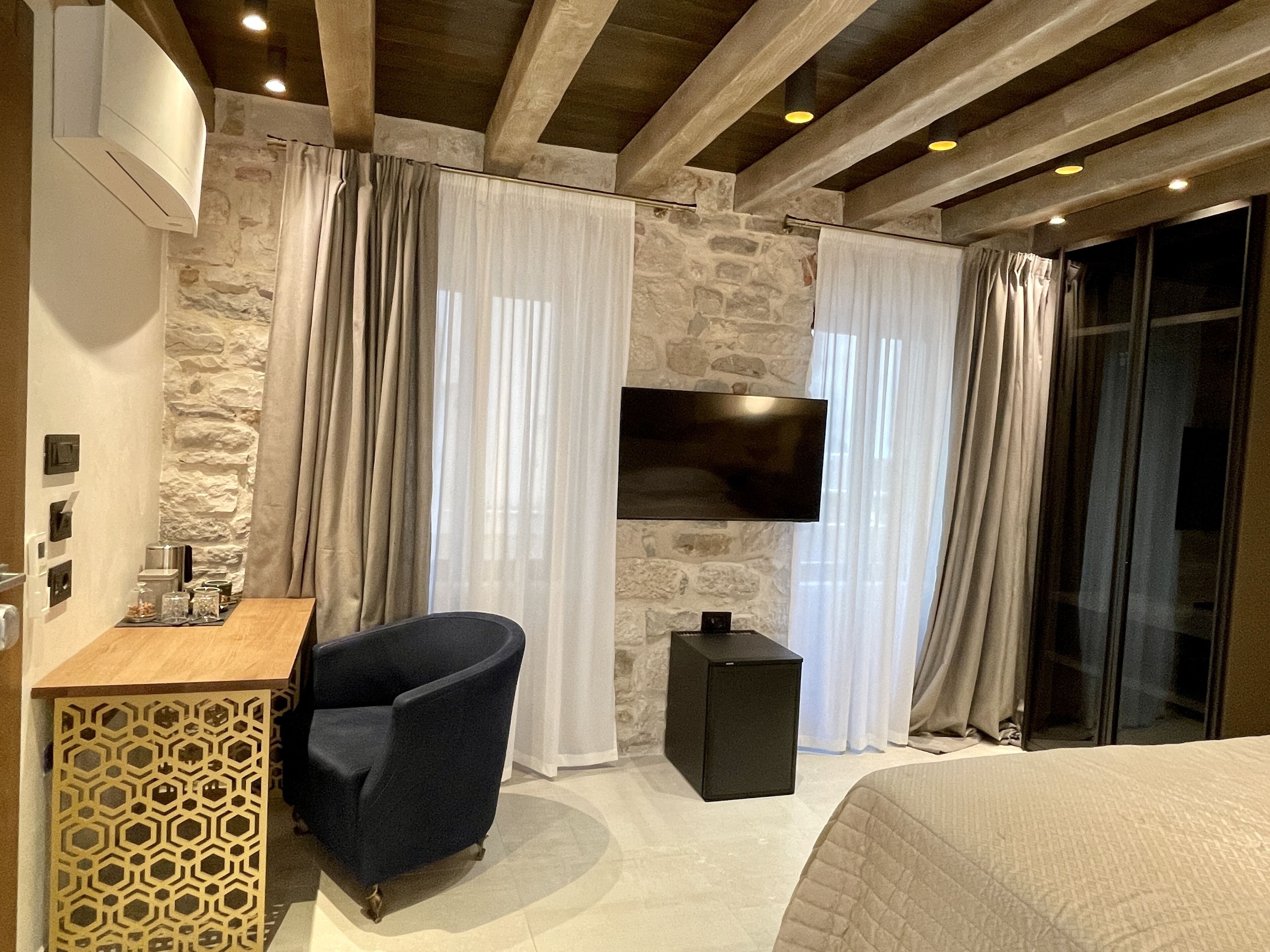 Superior-dobbeltværelse | Italienske lagner fra Frette, premium-sengetøj, dundyner, gratis minibar