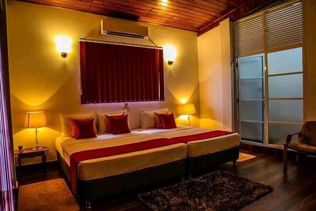 Habitación Deluxe con 1 cama matrimonial o 2 individuales | Sala de estar