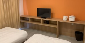 Habitación con 2 camas individuales | Wifi gratis y ropa de cama
