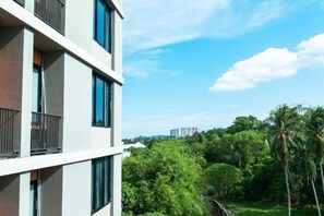 Vista des de l'allotjament