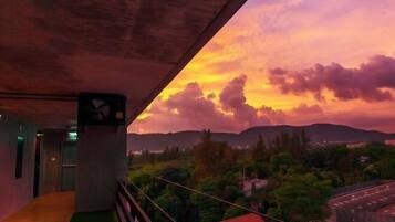 Vue depuis l’hébergement