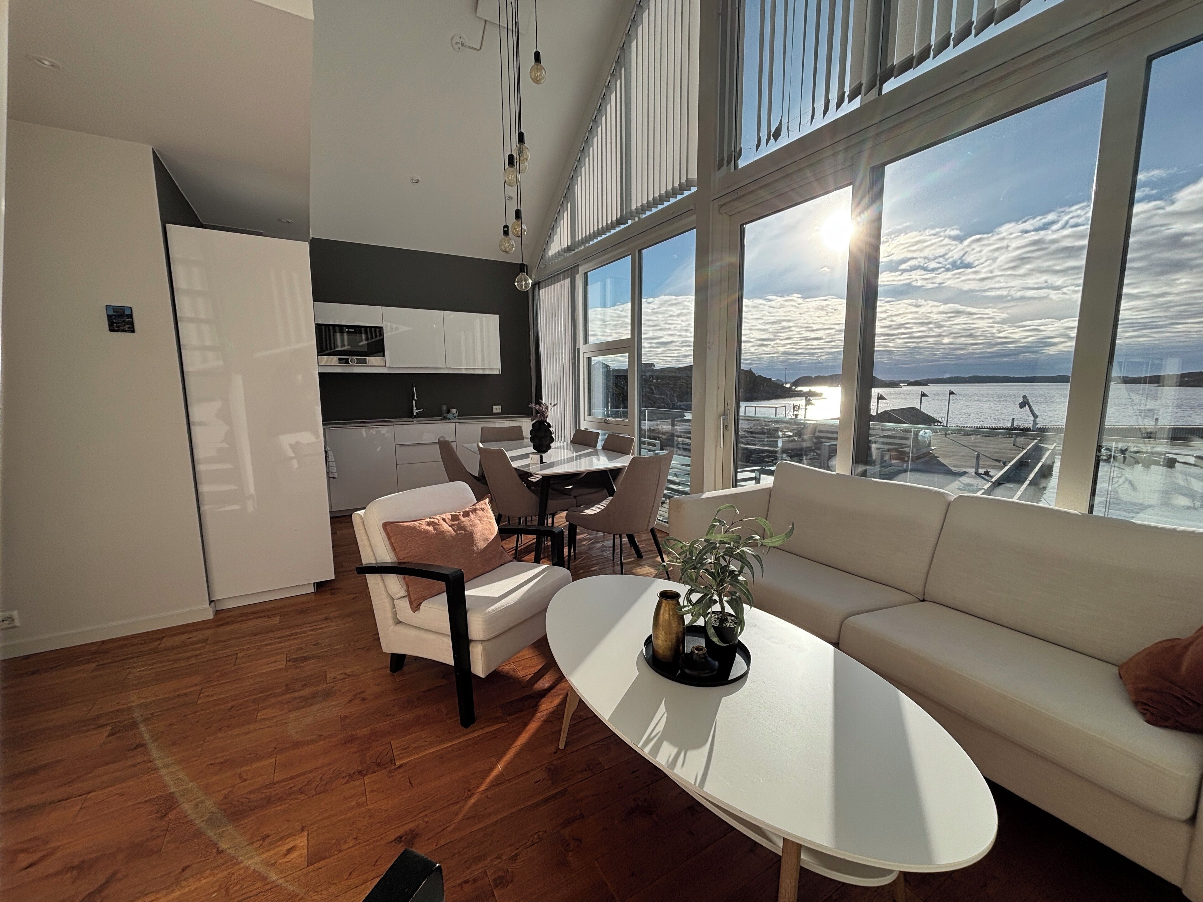 Sea Cabin | Medium | Living area | 42-inch flat-screen TV with cable channels, TV