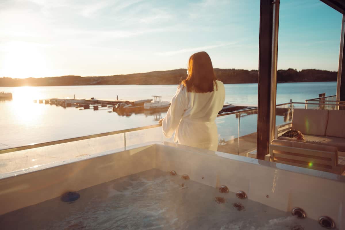 Sea Cabin | Jacuzzi | Terrace/patio