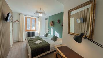 Camera Comfort con letto matrimoniale o 2 letti singoli | Biancheria da letto di alta qualità, con stile personalizzato