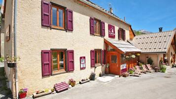 Voorkant van accommodatie