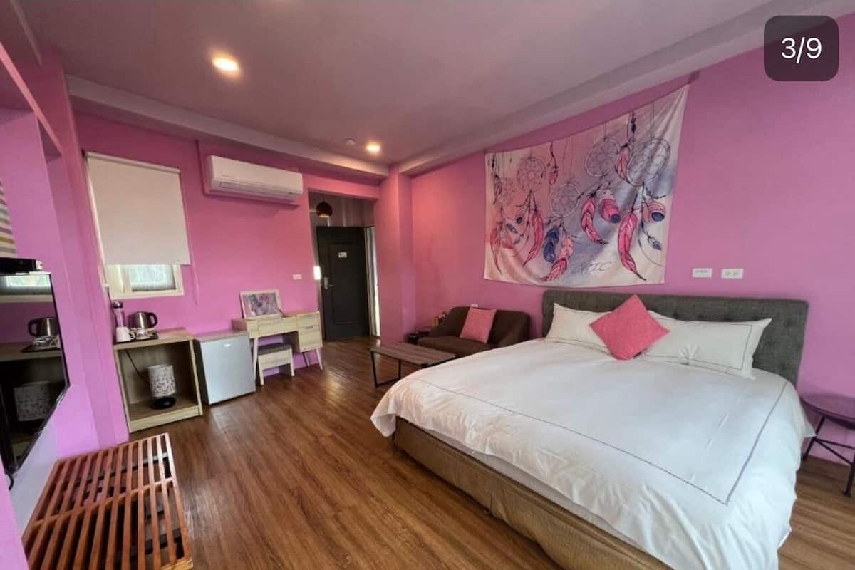 Habitación doble clásica, vista al patio (2F) | Cortinas blackout, wifi gratis y ropa de cama