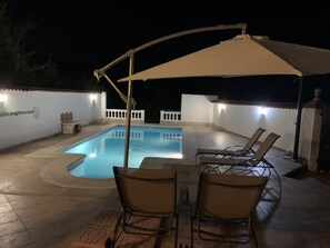 Outdoor pool - A beautiful rural retreat set in the olive groves of Monte Sol (Puerto Lope)