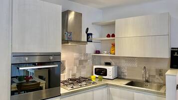 Microwave, oven, dishwasher, toaster