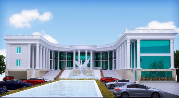 Fachada da propriedade