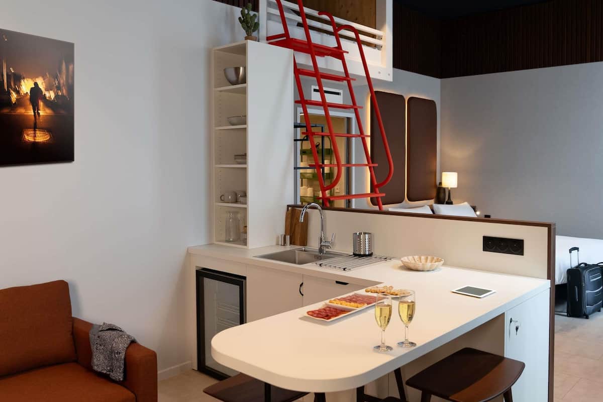 Appartement, 2 grands lits | Literie de qualité supérieure