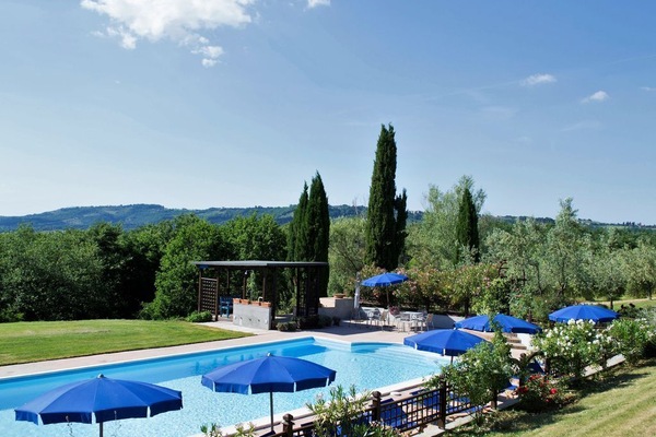 Panoramica della piscina