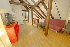 Apartment, 2 Bedrooms, 2 Bathrooms | Living room - ZH Strawberry - Oerlikon Hitrental Apartment (Zürich)