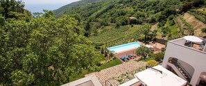 Aerial view - Villa Lupara (Salerno)