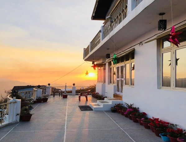 Fassade der Unterkunft