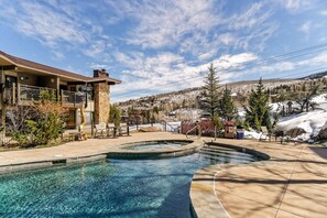 Unclassified image, 5 of 49, button - Ski-In/Ski-Out Escape, Unwind by the Fire, Soak in Hot Tubs, & Enjoy a Heated Pool Steps from Slopes (Snowmass Village)