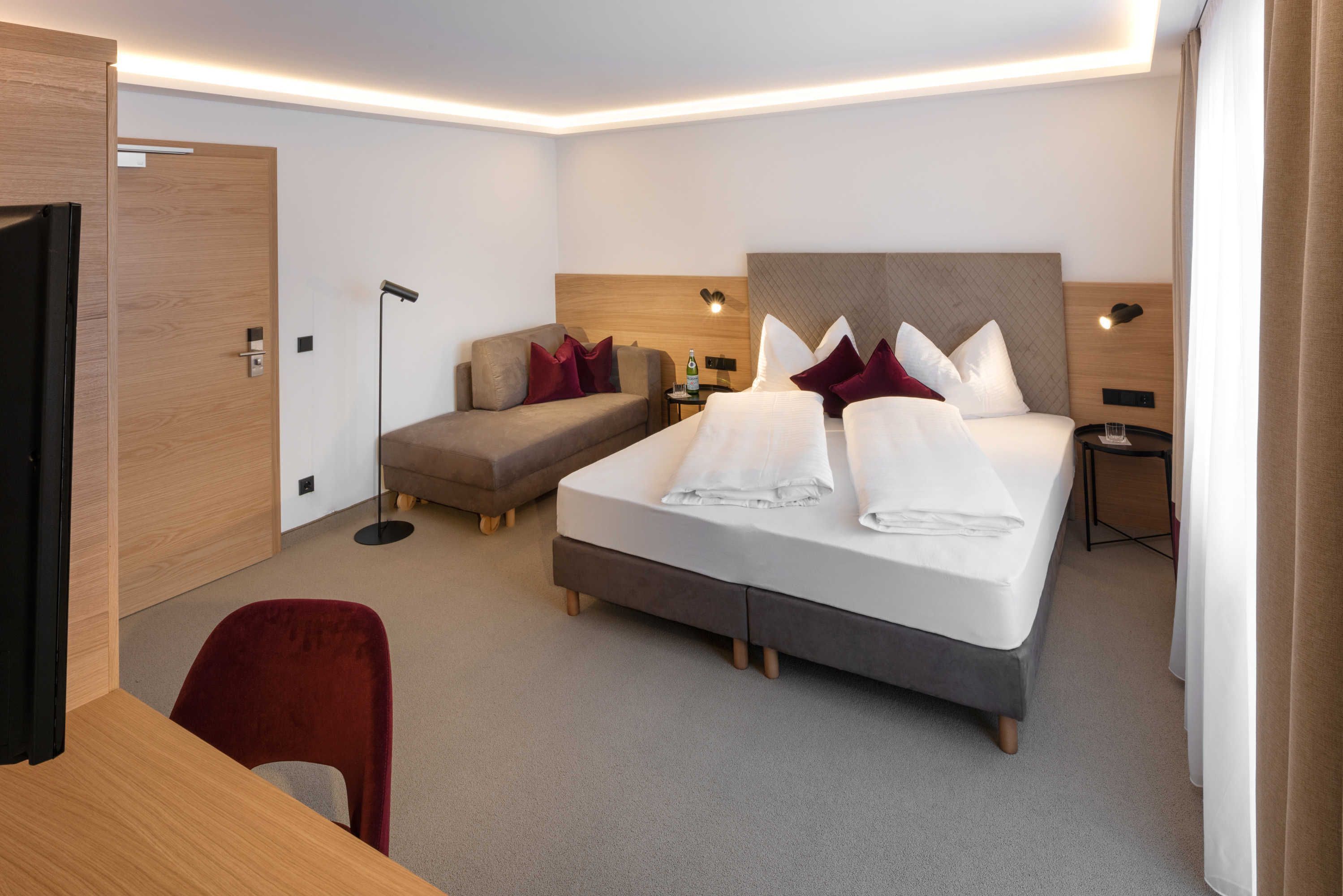 Doppelzimmer mit Balkon