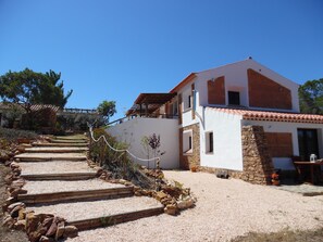 Panoramic Double Room, 2 Bedrooms, Terrace, Lake View | Terrace/patio - Quinta das Beldroegas - Casas de Campo (Odemira)