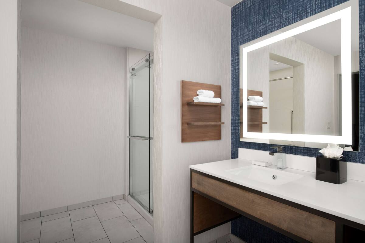 suite, 1 bedroom | bathroom shower