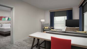 Suite, 1 Bedroom | In-room safe, desk, laptop workspace, blackout drapes