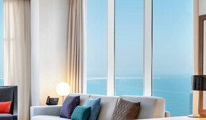 In-room safe, individually decorated, individually furnished, desk - Aleph Doha Residences, Curio Collection by Hilton (Doha)