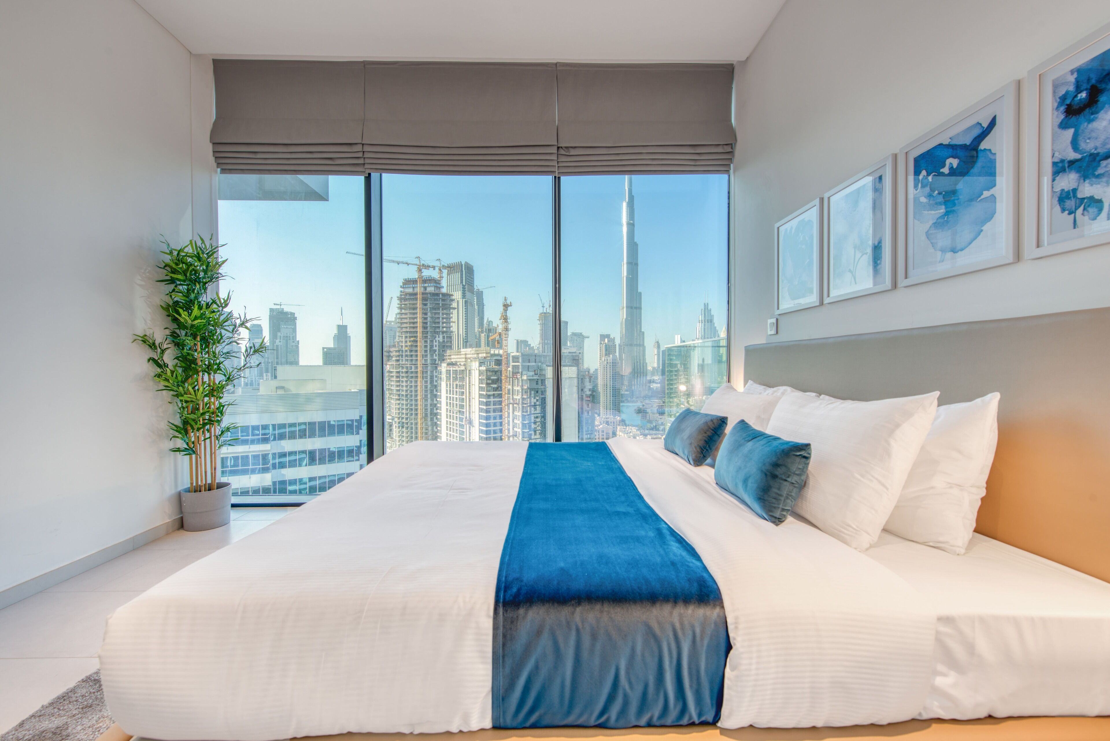 Deluxe appartement, 3 slaapkamers, niet-roken (2505) | Een kluis op de kamer, verduisterende gordijnen