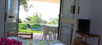 Villa Faro with a garden with a breathtaking view! 350m from the sea