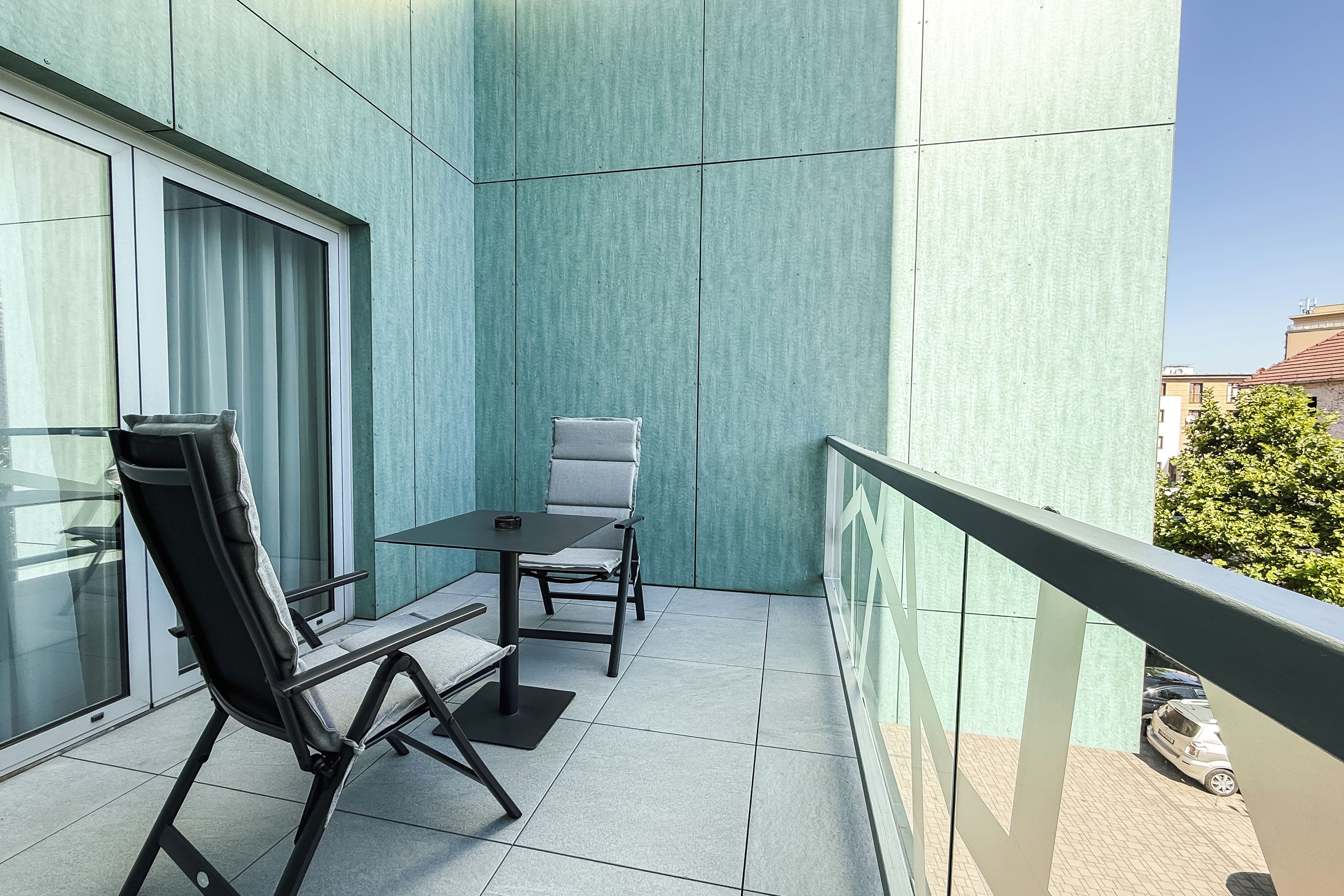 Apartamento Business | Balcón